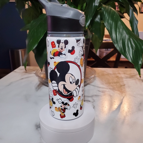 Mickey Mouse "Stickers" 20 oz Sport Water Bottle 🎉sale - Picture 9 of 9